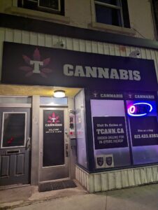 T Cannabis shop